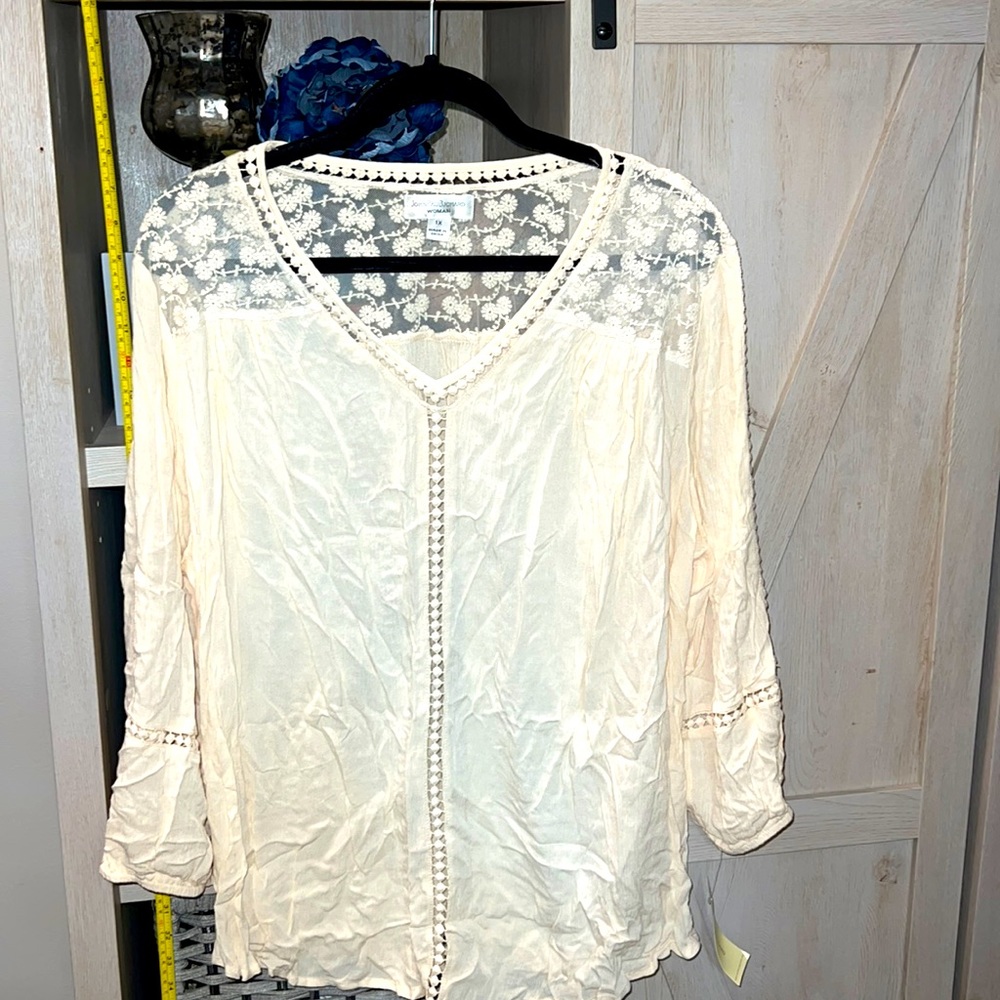 72. Plus Peasant Top, 1X